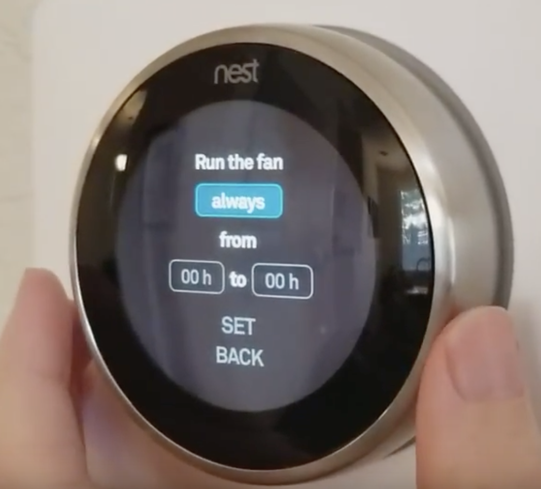 Fixing Nest Thermostat Fan Won't Turn Off TechTapTo